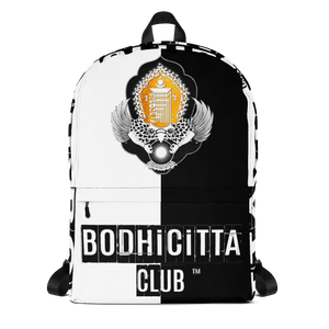 BODHICITTA CLUB BLACK WHITE : Backpack