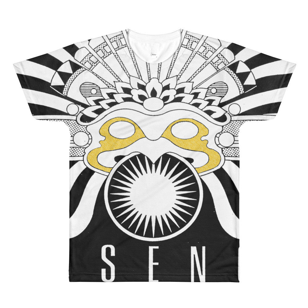 EXPERIENCE THE ESSENCE : Sublimation men’s crewneck t-shirt