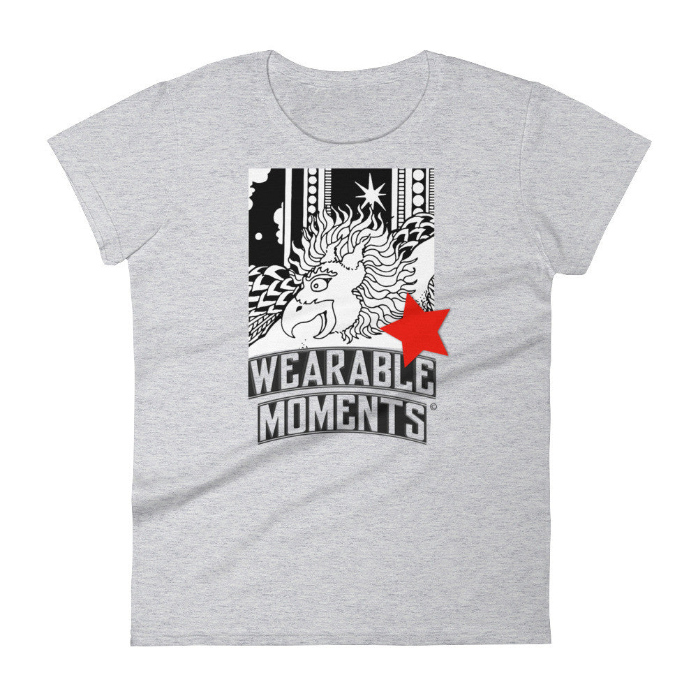 WEARABLE MOMENTS : Women's short sleeve t-shirt