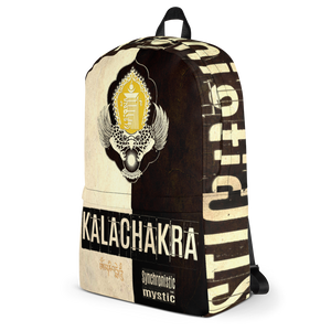 KALACHAKRA BLACK WHITE VINTAGE : Backpack