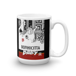 BODHICITTA BABY / BLACK Mug made in the USA
