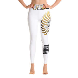SUNBIRD BLACK WHITE : Yoga Leggings