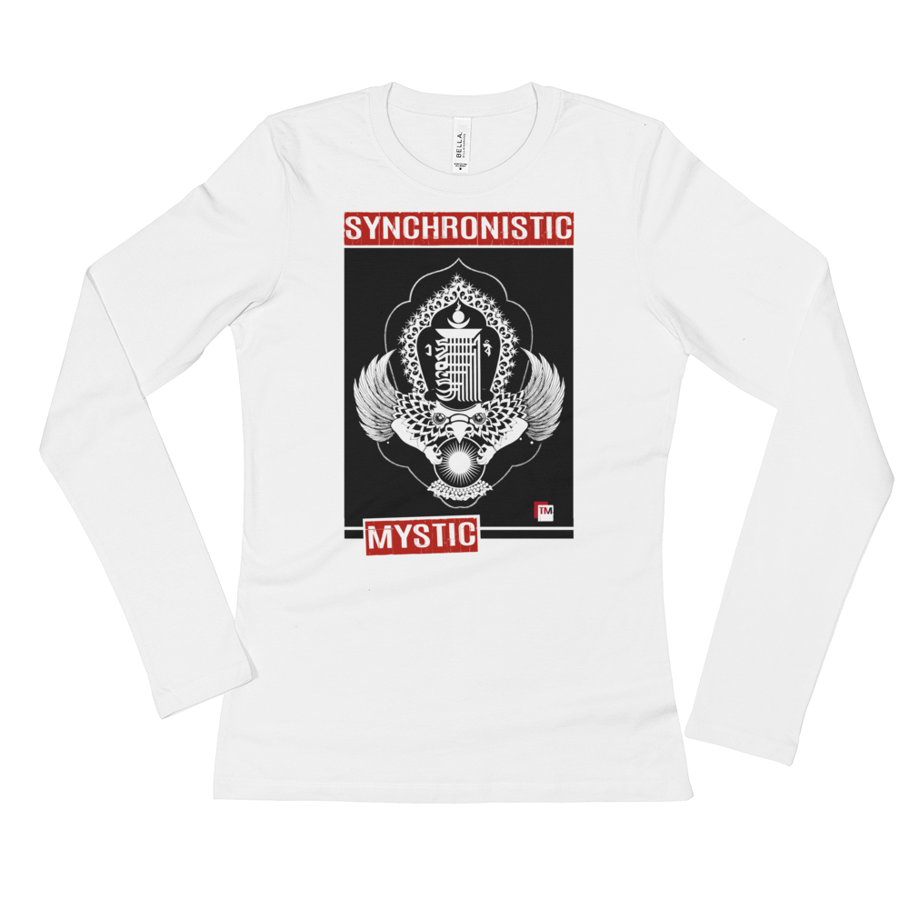 SYNCHRONISTIC MYSTIC : Ladies' Long Sleeve T-Shirt