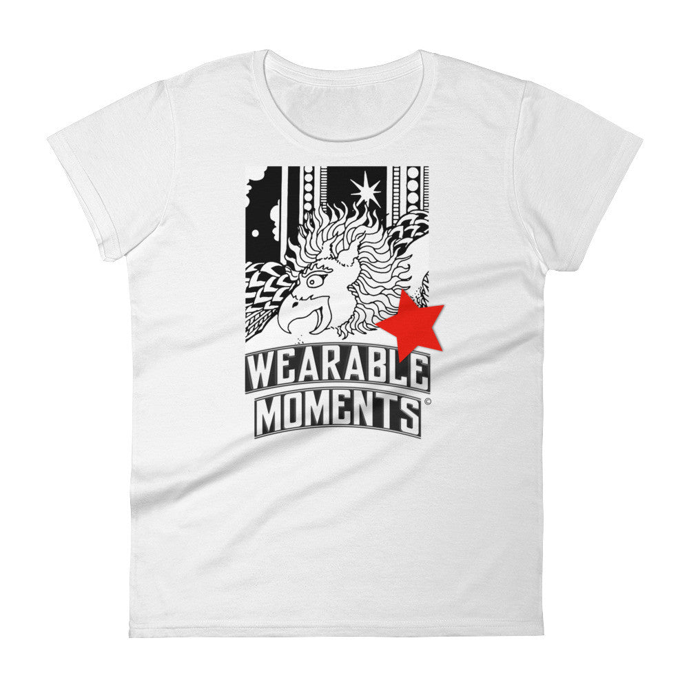 WEARABLE MOMENTS : Women's short sleeve t-shirt