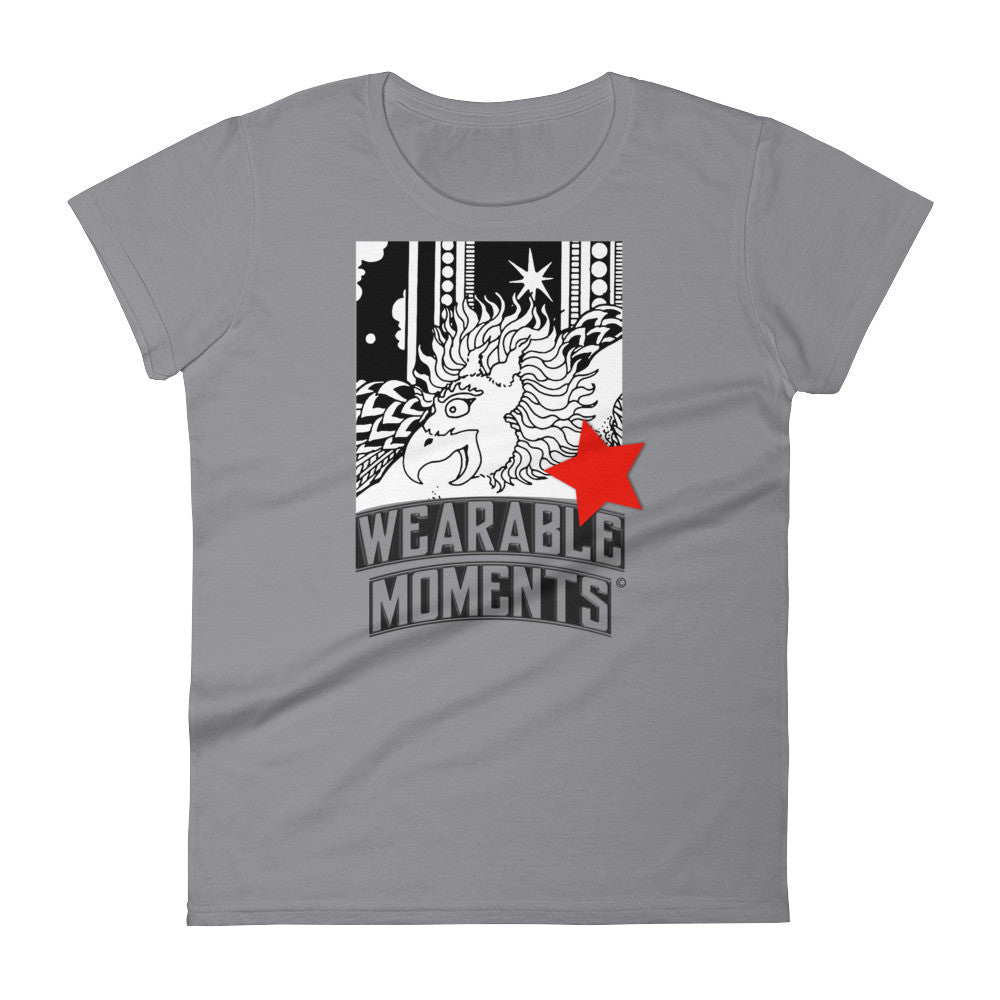 WEARABLE MOMENTS : Women's short sleeve t-shirt