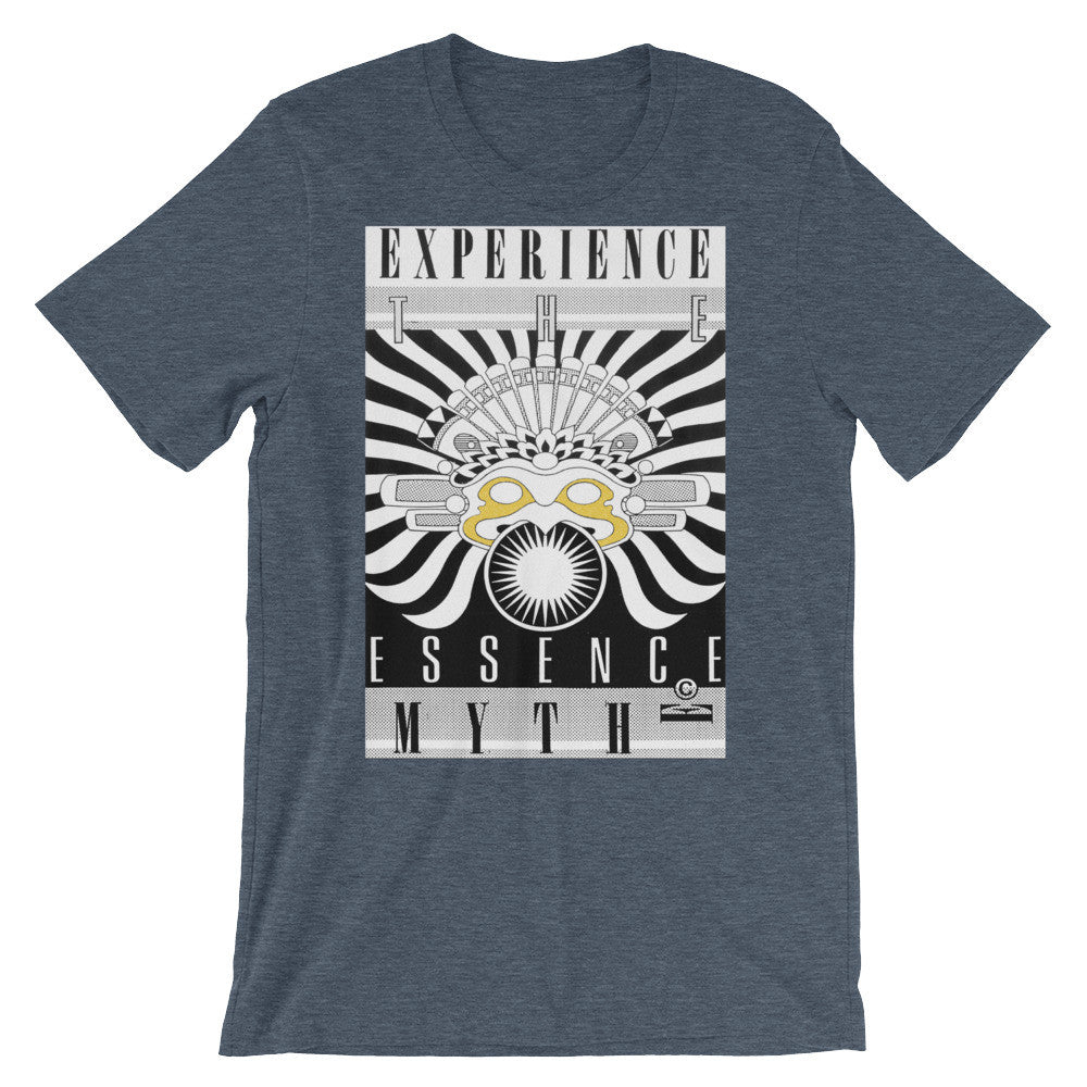 EXPERIENCE THE ESSENCE : Unisex short sleeve t-shirt