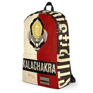 KALACHAKRA RED WHITE VINTAGE : Backpack