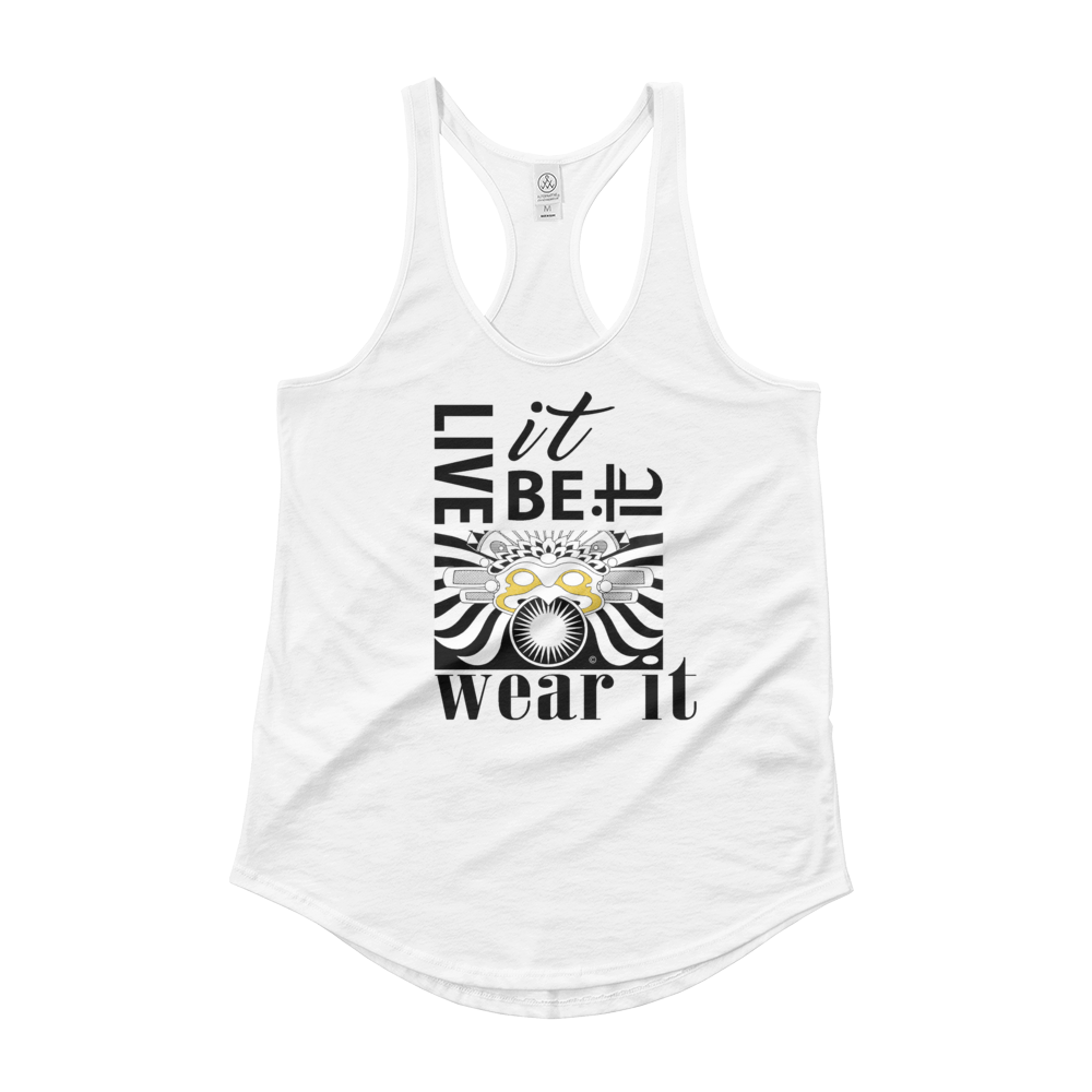 LIVE IT, BE IT, WEAR IT : Ladies' Shirttail Tank