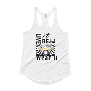 LIVE IT, BE IT, WEAR IT : Ladies' Shirttail Tank