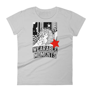 WEARABLE MOMENTS : Women's short sleeve t-shirt