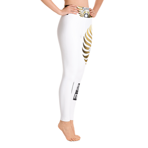 SUNBIRD BLACK WHITE : Yoga Leggings