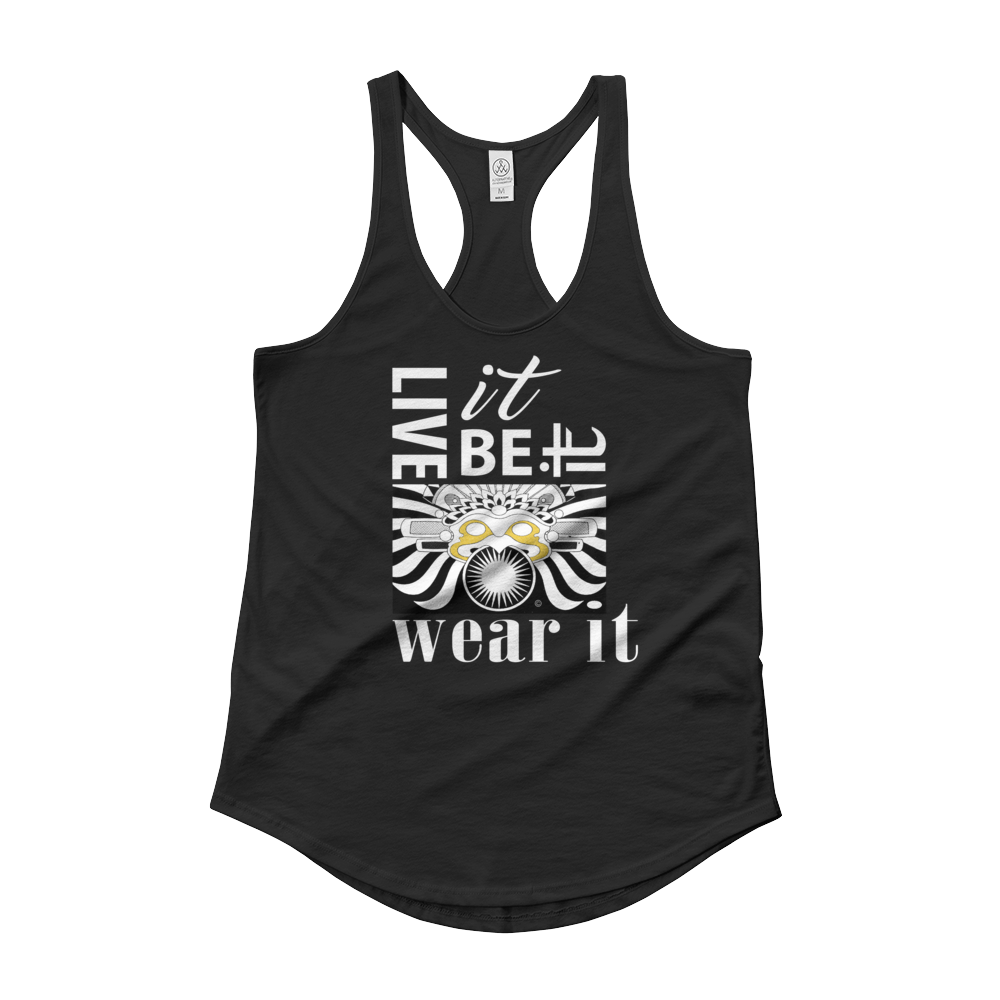 LIVE IT, BE IT, WEAR IT : Ladies' Shirttail Tank