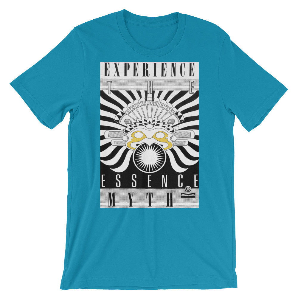 EXPERIENCE THE ESSENCE : Unisex short sleeve t-shirt