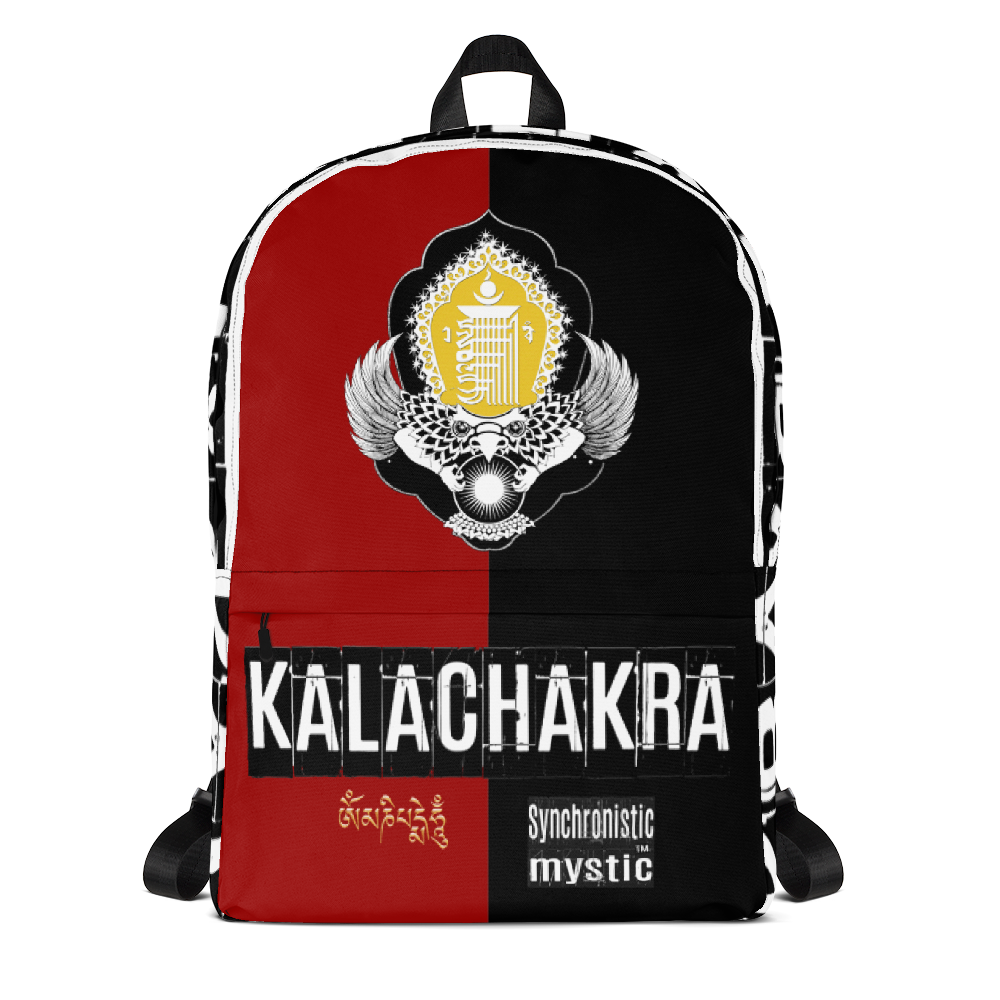 KALACHAKRA BLACK RED : Backpack