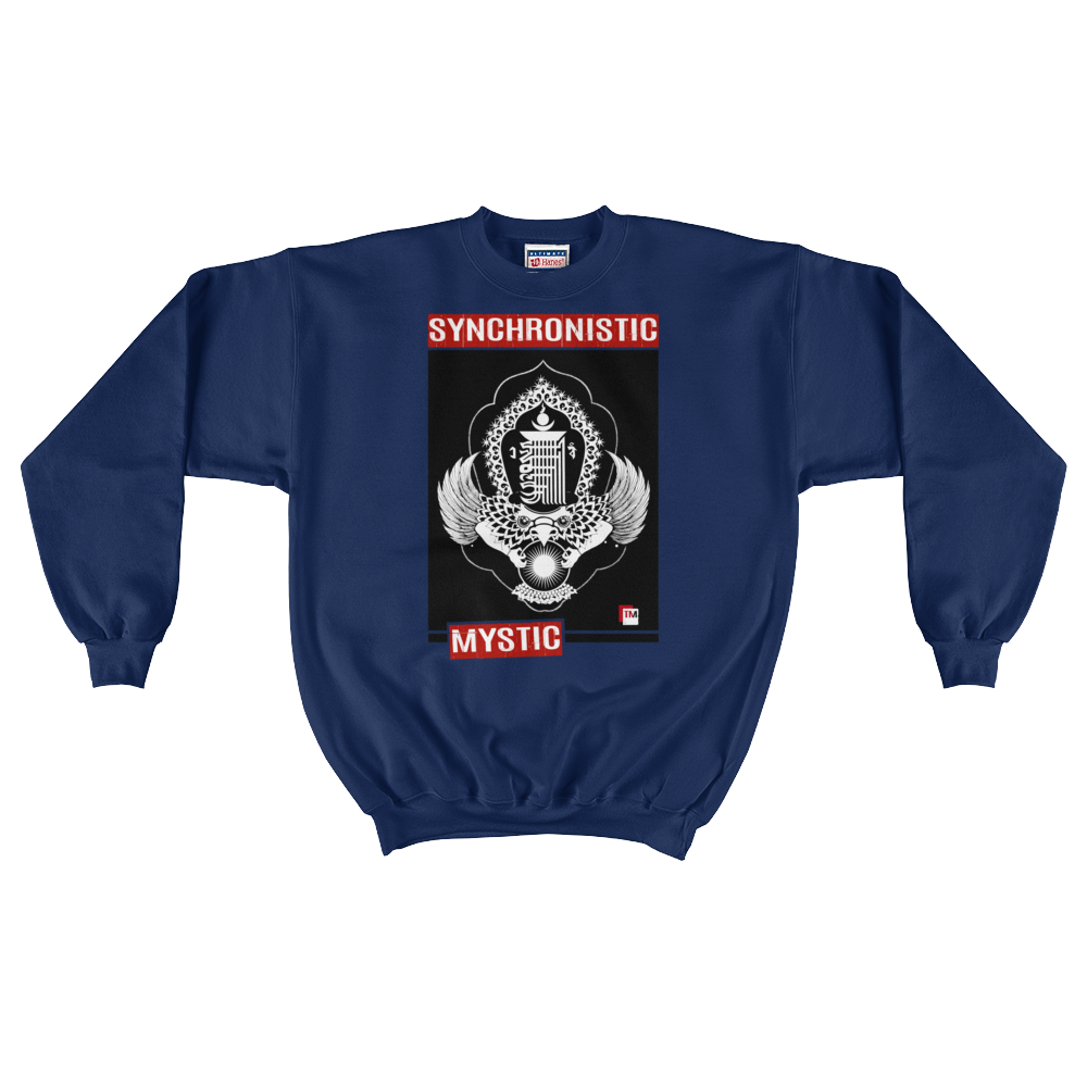 SYNCHRONISTIC MYSTIC : Men's Crewneck Sweatshirt