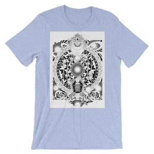 MEDITATION : Unisex short sleeve t-shirt