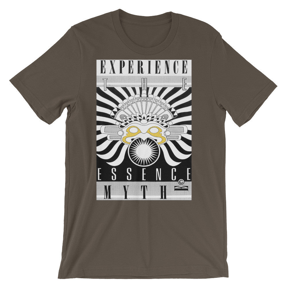 EXPERIENCE THE ESSENCE : Unisex short sleeve t-shirt