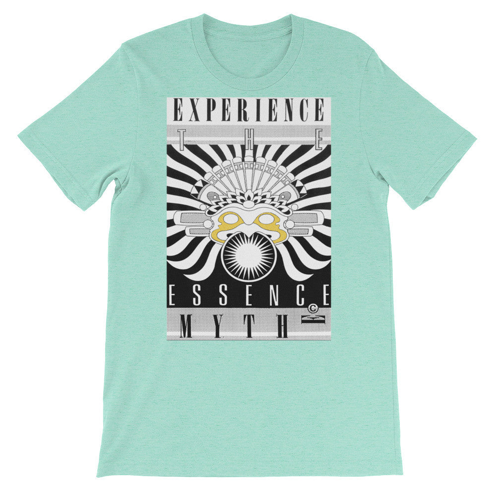 EXPERIENCE THE ESSENCE : Unisex short sleeve t-shirt
