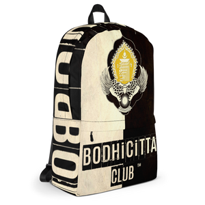 BODHICITTA CLUB BLACK WHITE VINTAGE : Backpack