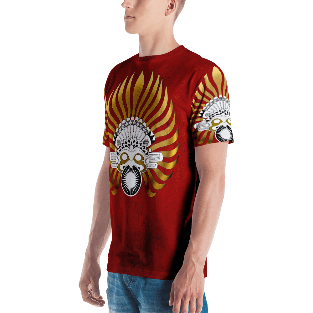 SUNBIRD RED GRUNGE : Men's T-shirt