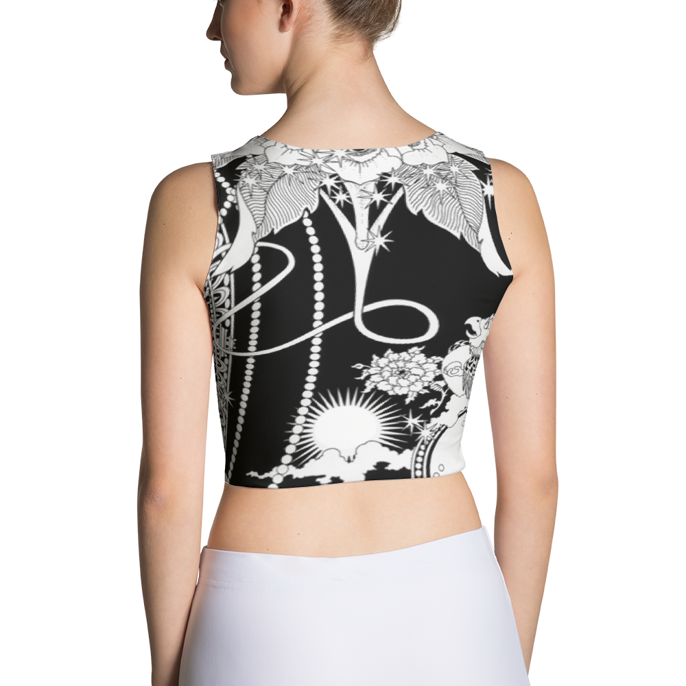 SOMETHING DIFFERANT : Sublimation Cut & Sew Crop Top