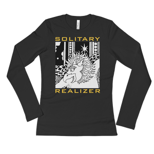 SOLITARY REALIZER : Ladies' Long Sleeve T-Shirt