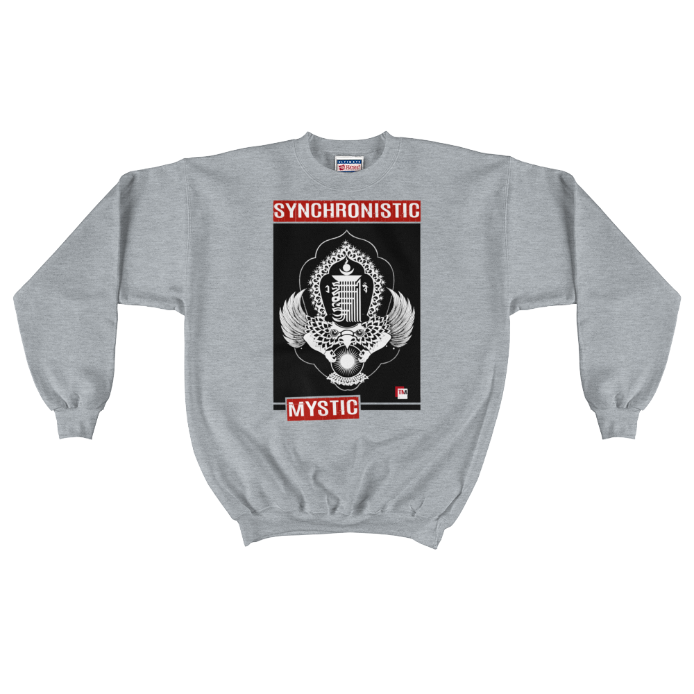 SYNCHRONISTIC MYSTIC : Men's Crewneck Sweatshirt