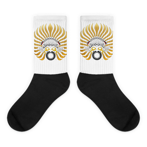 SUNBIRD : Black foot socks