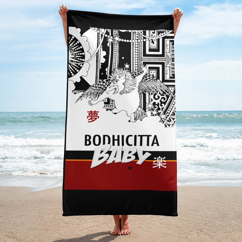 BODHICITTA BABY / BLACK Towel