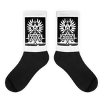 ANUBIS : Black foot socks