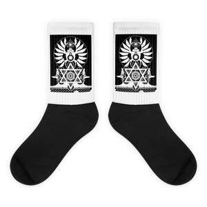 ANUBIS : Black foot socks