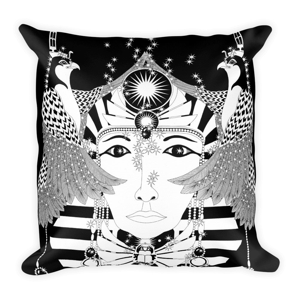 EGYPTAIN WOMAN : Square Pillow
