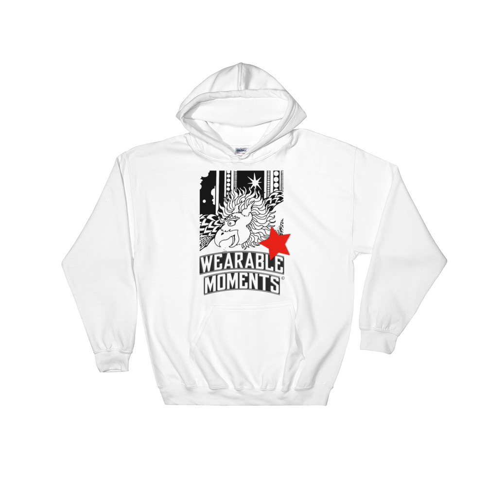 WEARABLE MOMENTS : Hooded Sweatshirt