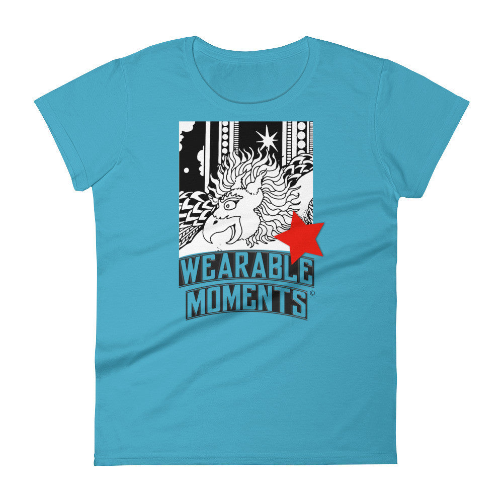 WEARABLE MOMENTS : Women's short sleeve t-shirt